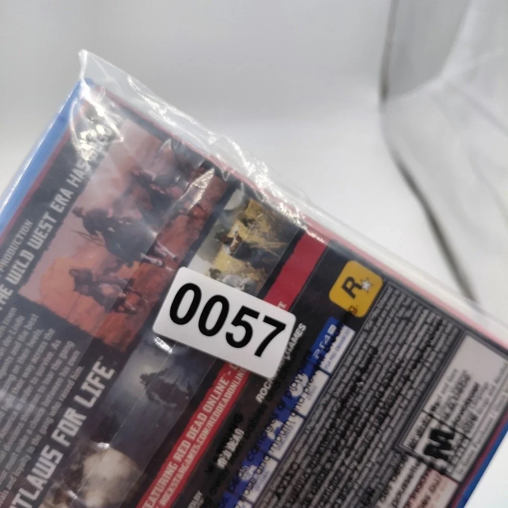 Red Dead Redemption II 2 PlayStation 4 PS4 2 Discs In Case No Manual Or Map